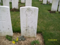 Adanac Military Cemetery, Miraumont, France